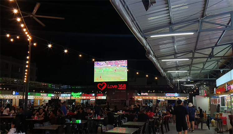 P10mm Outdoor in Indonesia
